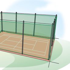 Bild für Kategorie Tennisnetze / Schutznetze