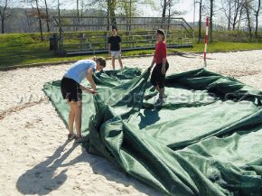 Bild von Abdeckung für Beachvolleyball-Spielfeld